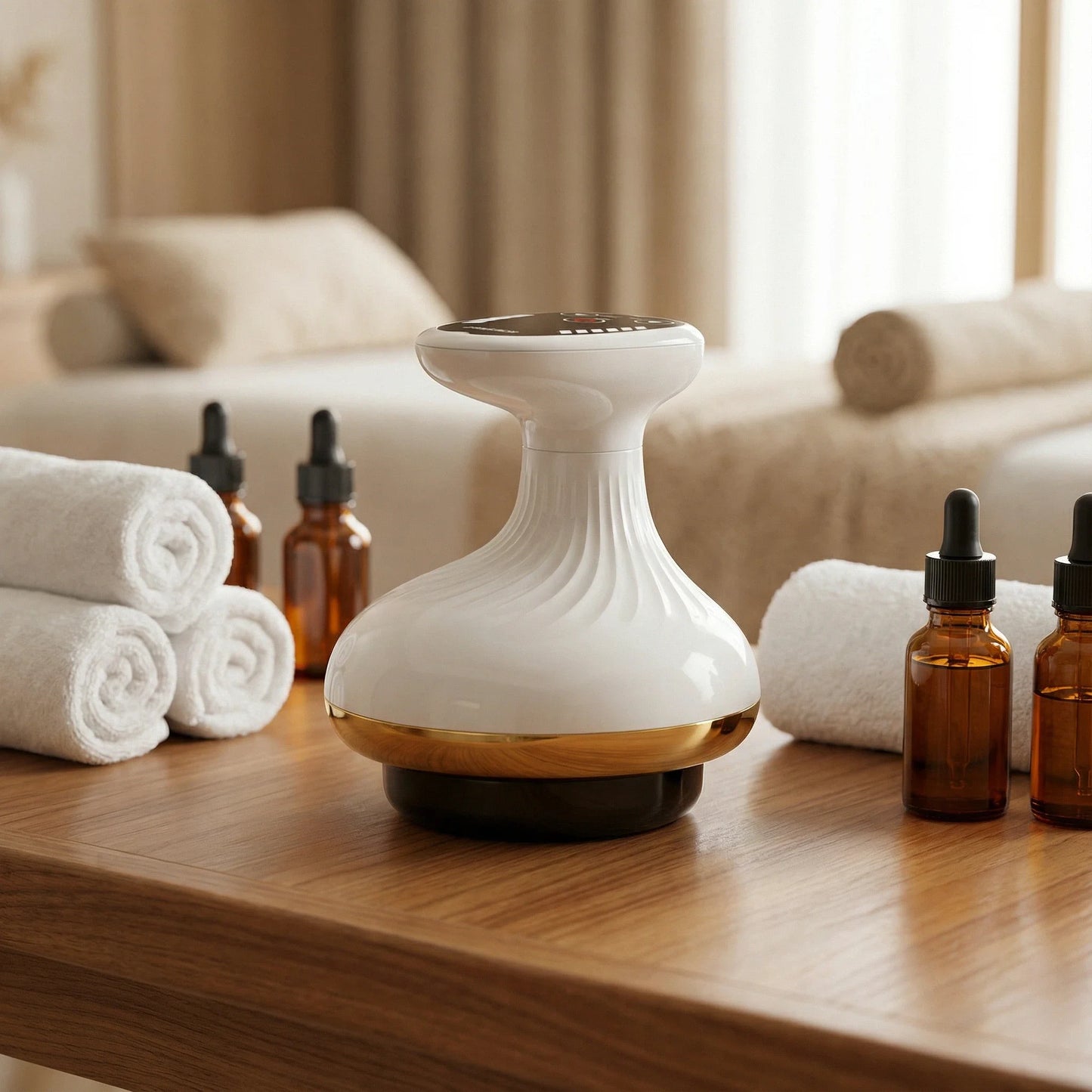 MeridianFlow – Massagebürste für Bauch, Rücken &amp; Ganzkörper