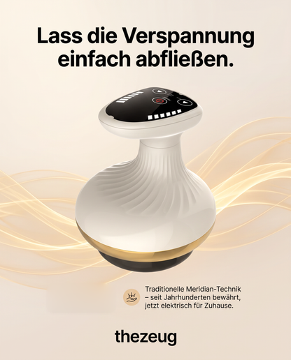 MeridianFlow – Massagebürste für Bauch, Rücken &amp; Ganzkörper